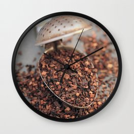 Rooibos Redbush Tea Wall Clock