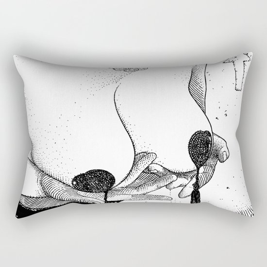 asc 694 - L'empire du burlesque (Burlesque made me a better mom) Rectangular Pillow