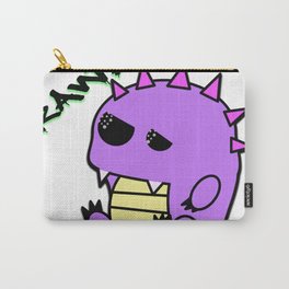 Muki the tired yami kawaii pastel dinosaur Carry-All Pouch