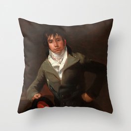 Bartolome Sureda y Miserol, 1803-1804 by Francisco Goya Throw Pillow