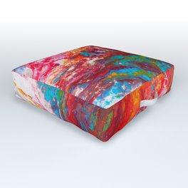 Abstract Artwork Colourful #13 Outdoor Floor Cushion