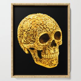 Skulls Serving Trays Society6