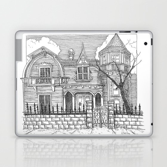 The Munster's House Laptop & iPad Skin
