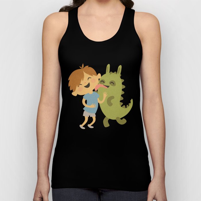Attack of the Dinobunny! Tank Top