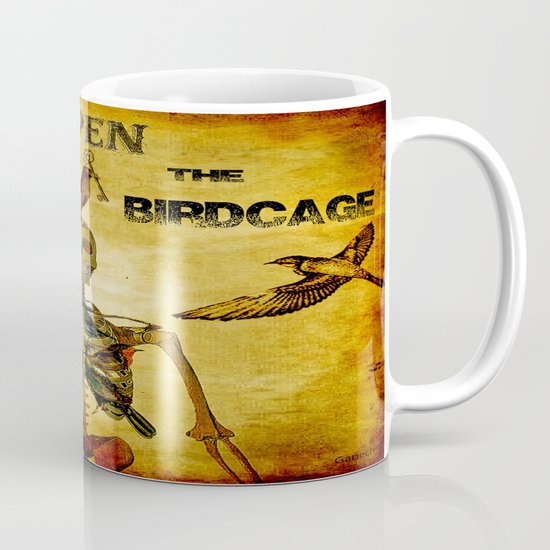 Open the Birdcage Mug