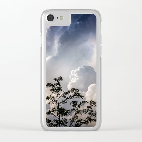 clouds Clear iPhone Case