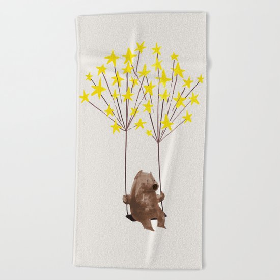 Stars Swing Beach Towel