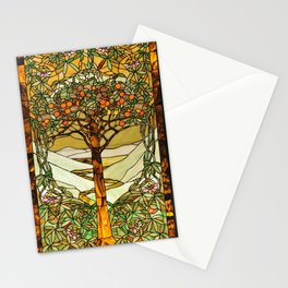 Louis Comfort Tiffany - Decorative stained glass 6. Stationery Card