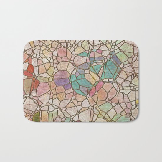 Aztec Vintage Pattern 05 Bath Mat