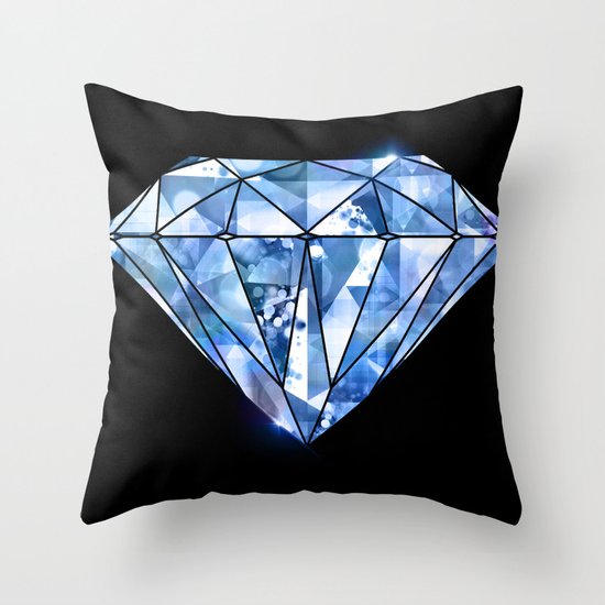 Facets you like Throw Pillow