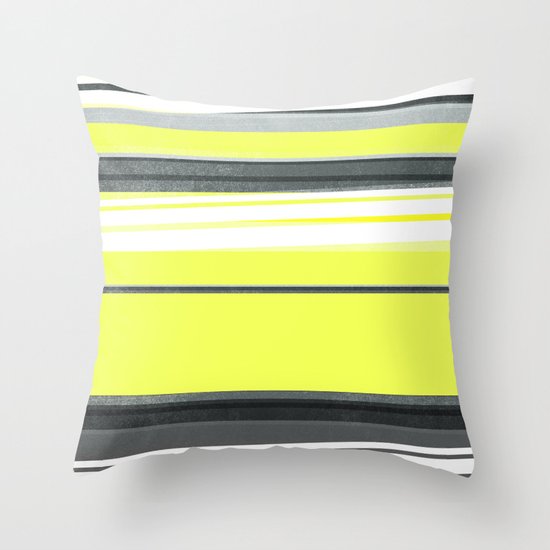 strips no.3 Throw Pillow