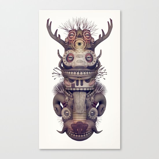 Totem Canvas Print