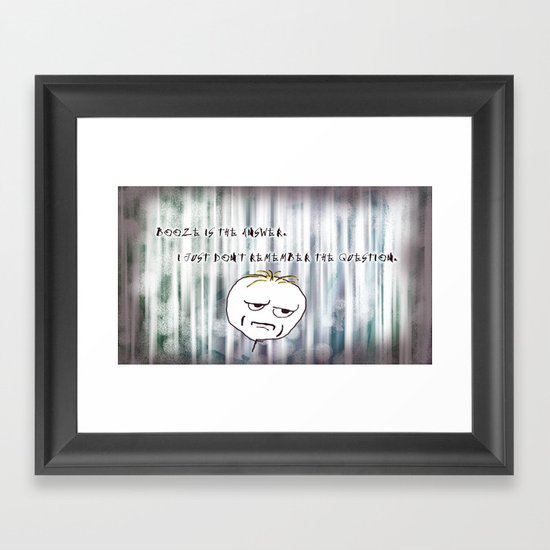 Quote #1 Framed Art Print