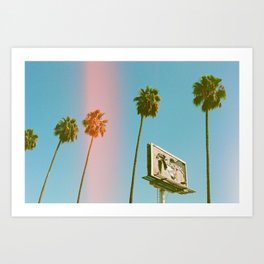 Hollywood Boulevard, Los Angeles Art Print