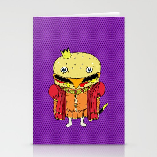 royale with cheese Stationery Cards