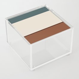 Contemporary Color Block XXVI Acrylic Box