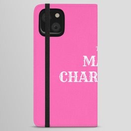 The Main Character Barbie Pink iPhone Wallet Case