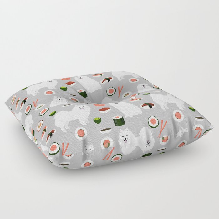 Japanese Spitz Sushi Kawaii Dog Portrait Custom Pet Lover Pattern
