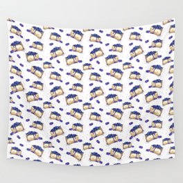 Blueberry Cheesecake Wall Tapestry