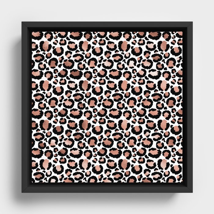 Beatiful Pattern Design Framed Canvas