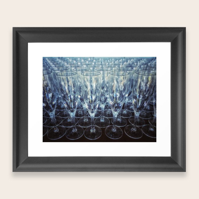 Glasses Framed Art Print