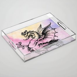 dragon invasion Acrylic Tray