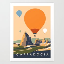 Cappadocia Art Print