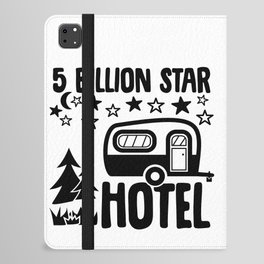 5 Billion Star Hotel Camping iPad Folio Case