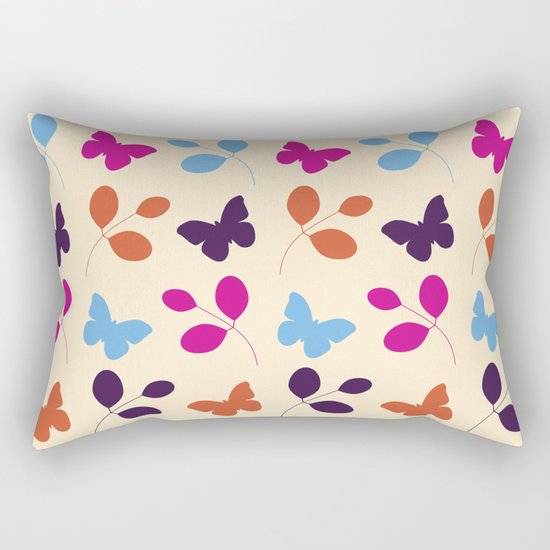Butterflies #2 Rectangular Pillow