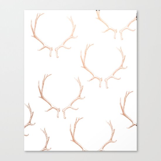 Reindeers Canvas Print