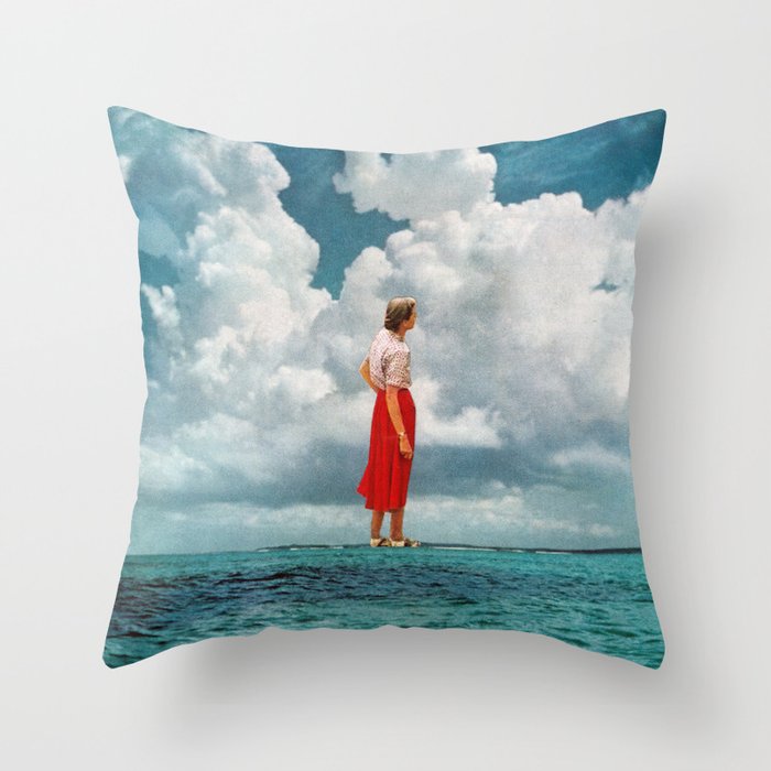 CURRENTS by Beth Hoeckel Throw Pillow