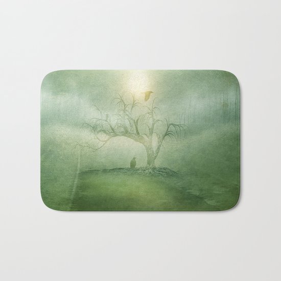 Greenery Sunrise Bath Mat