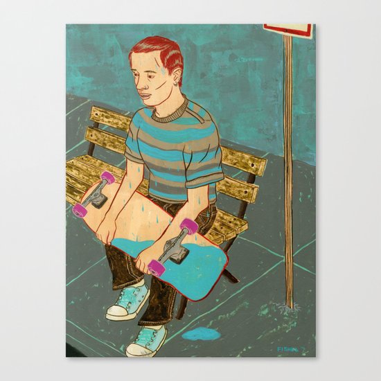 Sk8 or Die Canvas Print