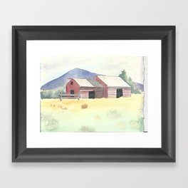 The Barn Framed Art Print