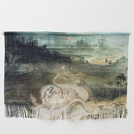 John Martin The Country of the Iguanodon Wall Hanging