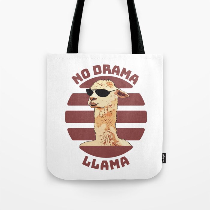 No Drama Llama Tote Bag