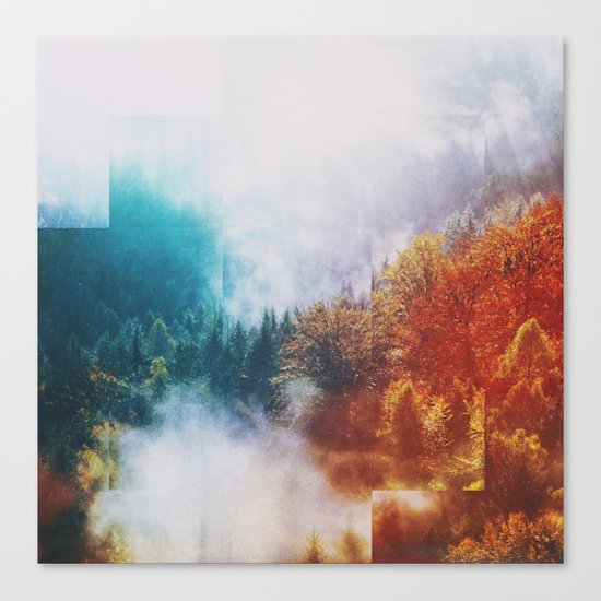 Fractions A63 Canvas Print