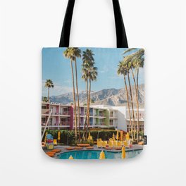 Palm Springs Saguaro Tote Bag