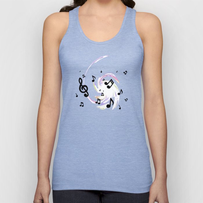 Music Notes Tank Top