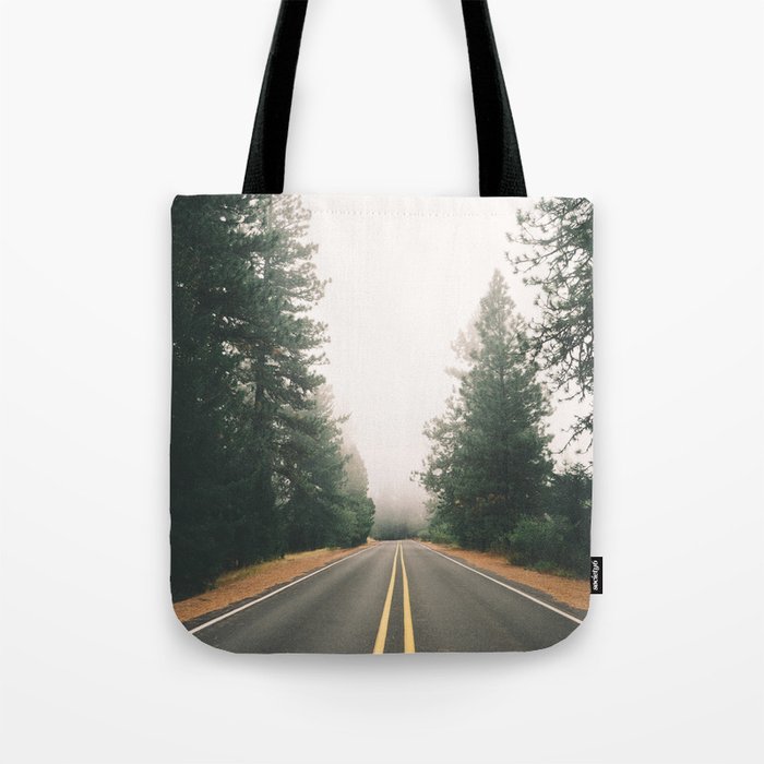 Follow the Road Tote Bag