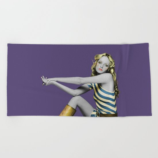 Twiggy Beach Towel