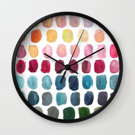 Color Palette Wall Clock