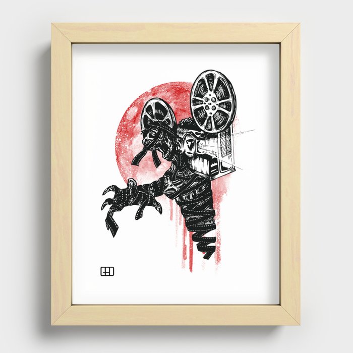 A Film By The Mummy Recessed Framed Print