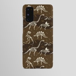 Dinosaur Fossils Pattern Android Case