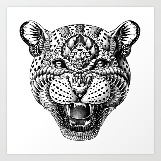 Leopard Art Print