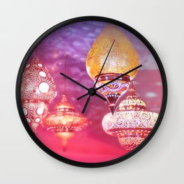 Oriental Magical Lights and Love Wall Clock | Magiclamp, Lights, Lamps, Oriental, Magic, Marrakech, Travel, Tradition, Jasmine, Night 