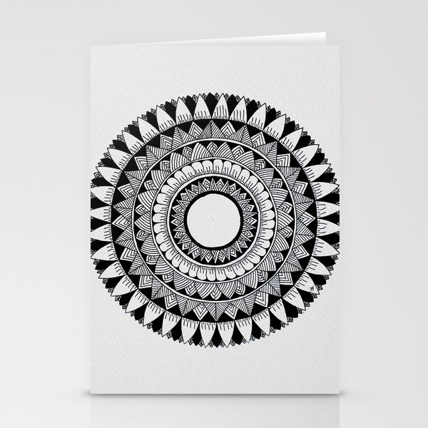 A4 Mandala 5 Stationery Cards