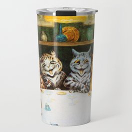 Louis Wain Cats-Kitty Happy Hour Travel Mug