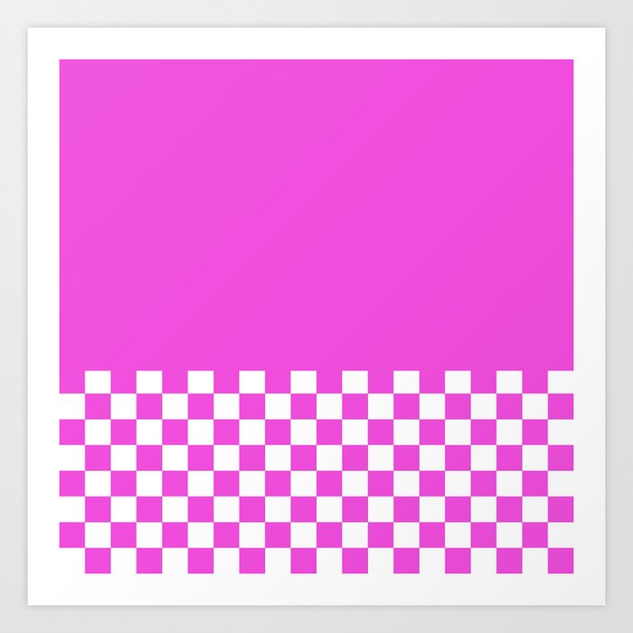 Checkerboard #3 Art Print