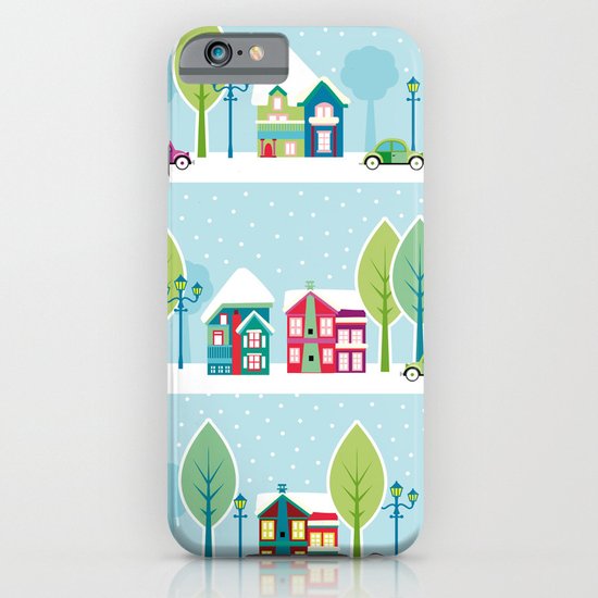 Ski house iPhone & iPod Case